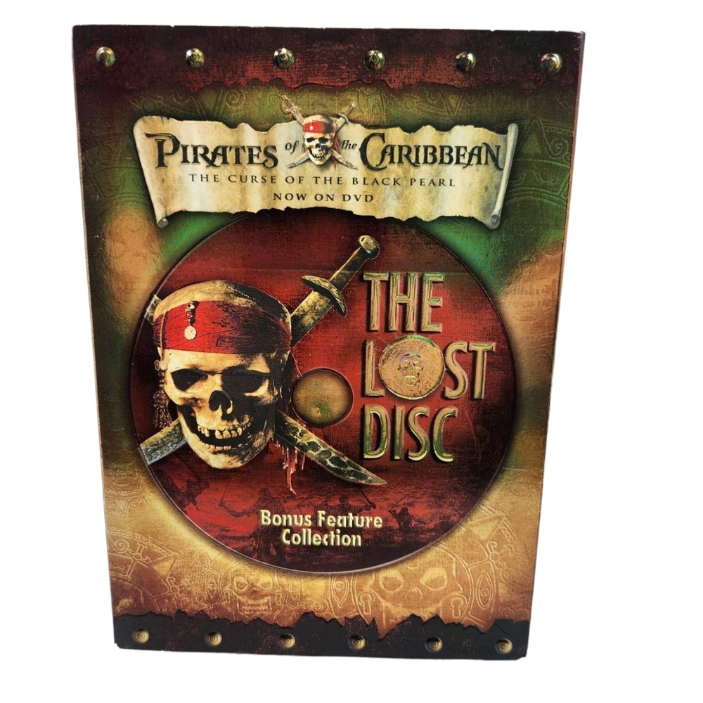 Pirates of the Carribean - Curse of The Black Pearl - The Lost Disc - DVD  *NEW*